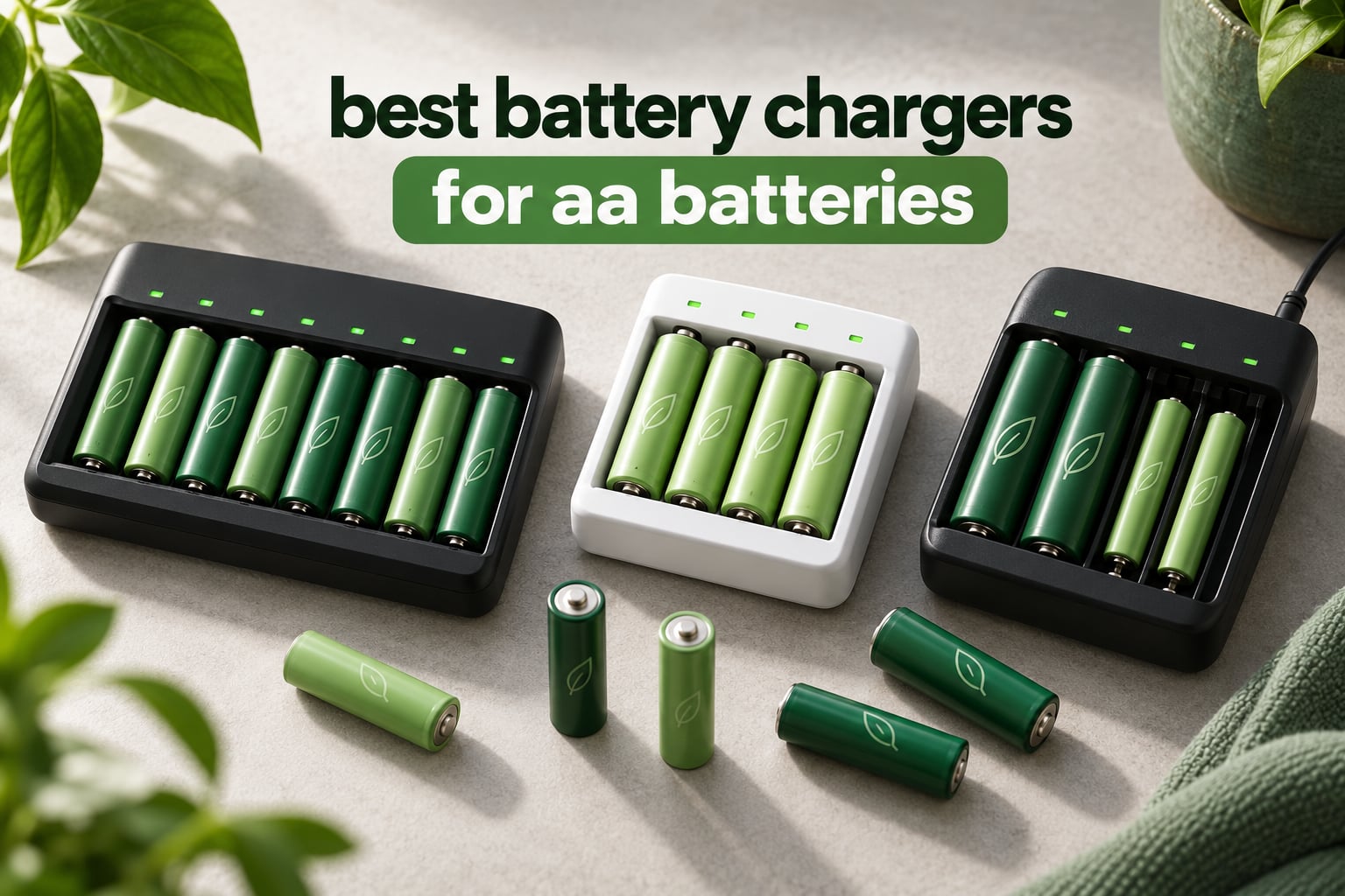 best battery chargers for aa batteries