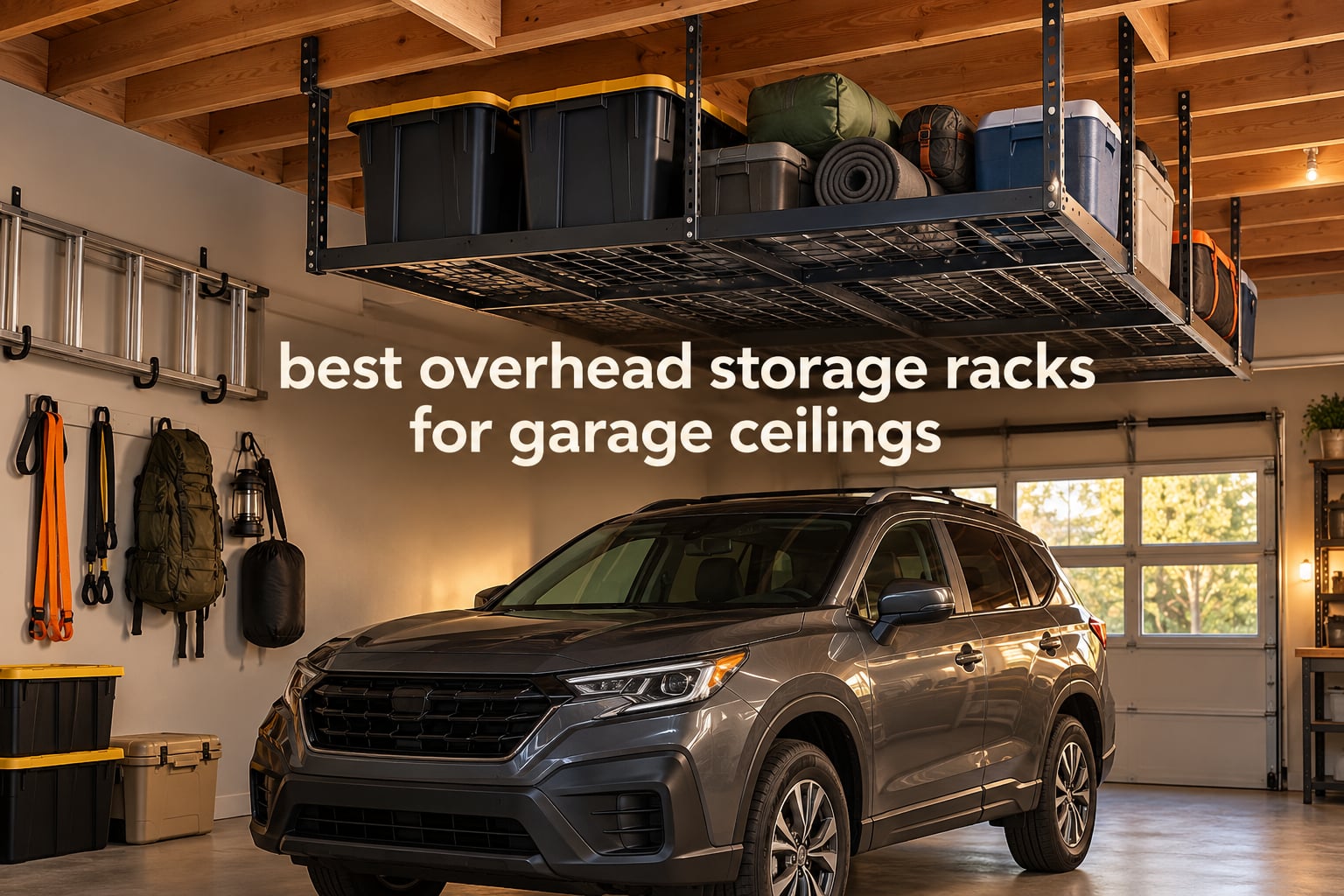 best overhead storage racks for garage ceilings
