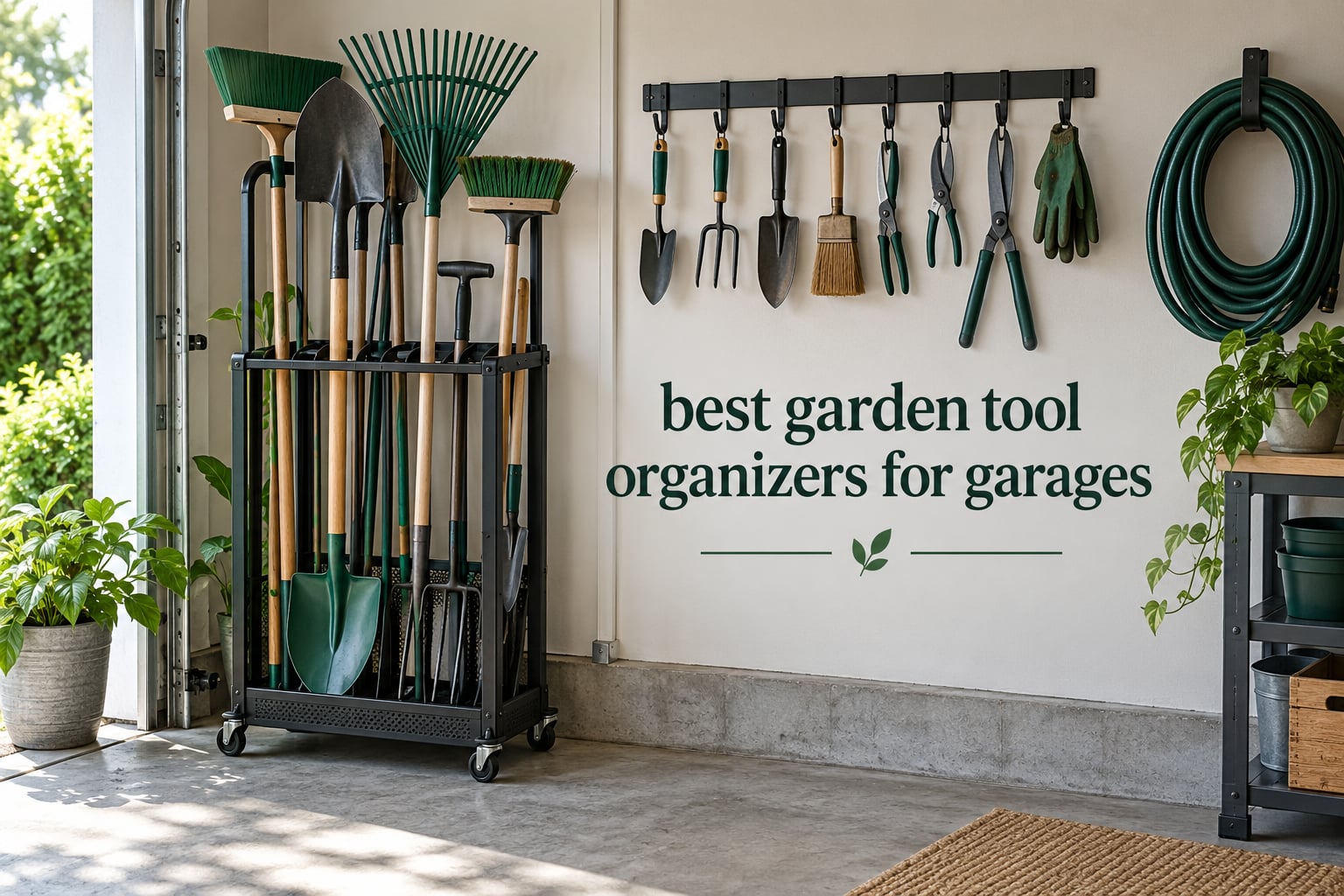 best garden tool organizers for garages