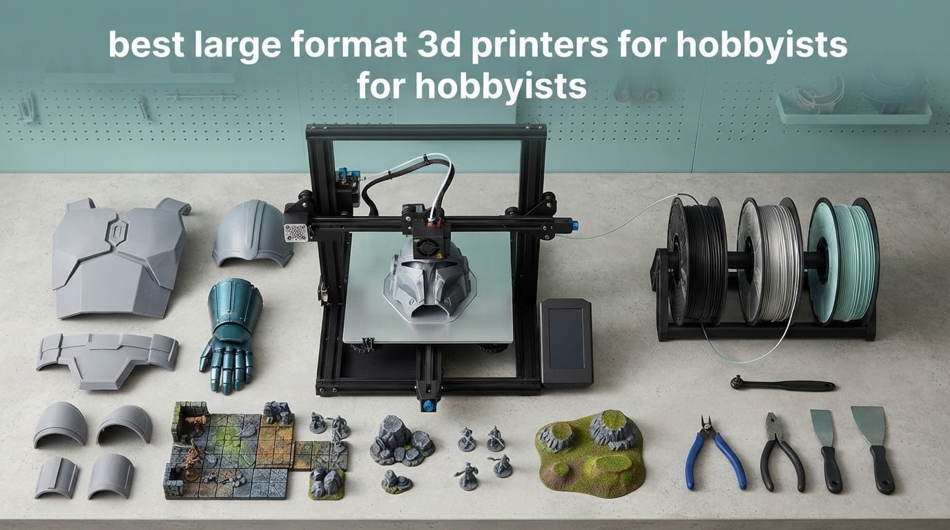 best large format 3d printers for hobbyists