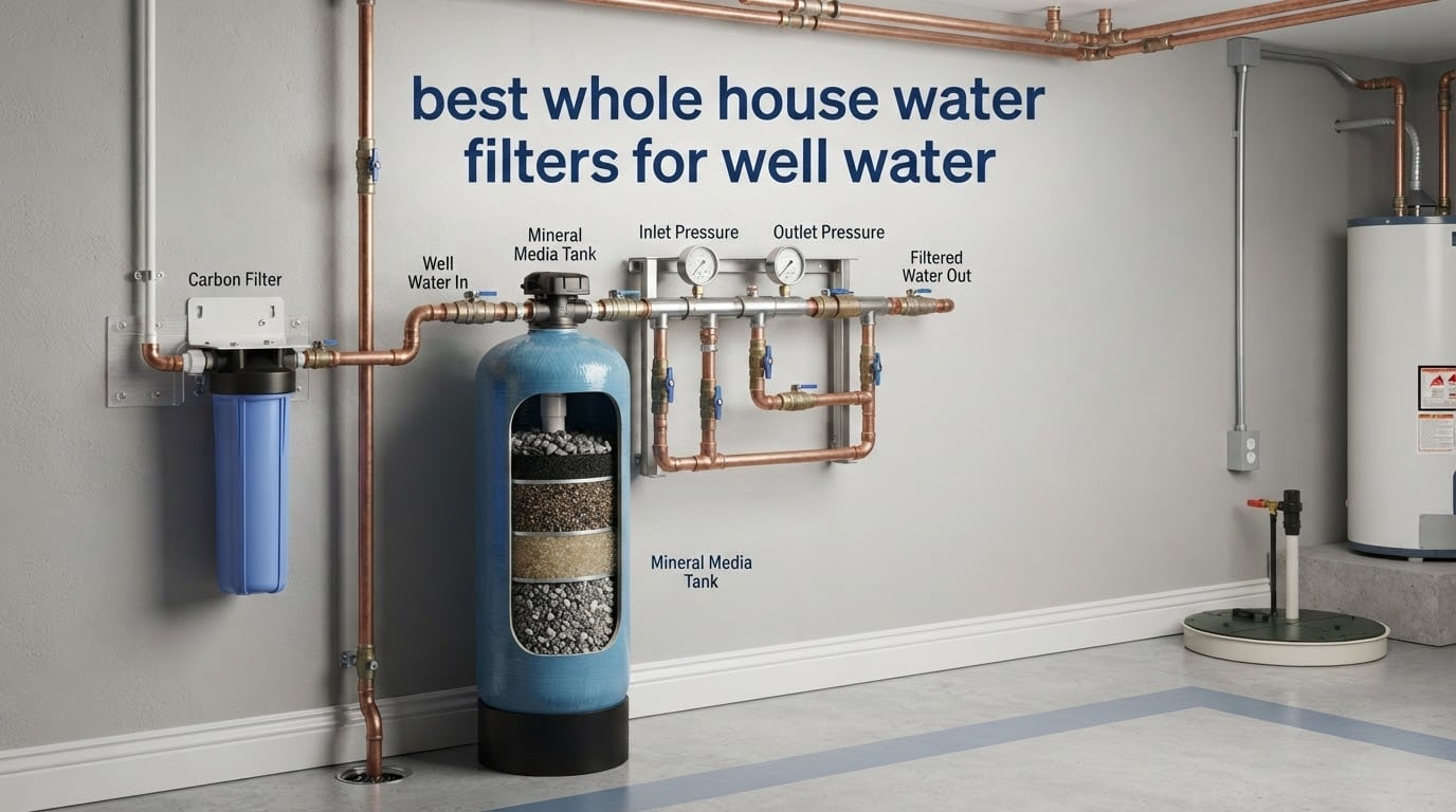 best whole house water filters for well water