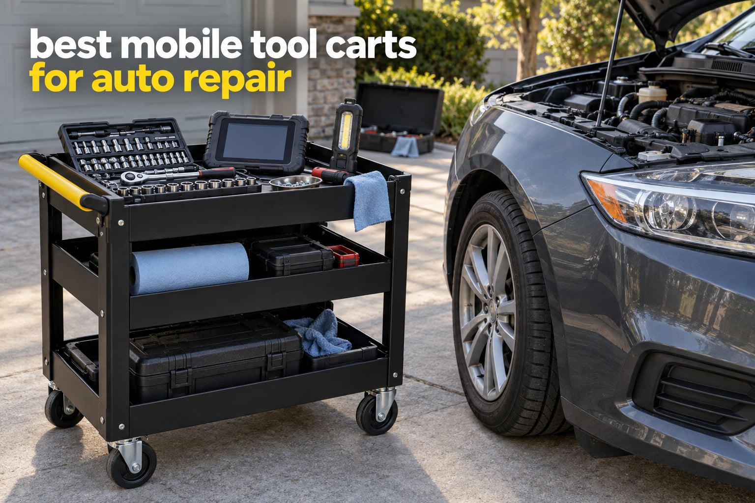 best mobile tool carts for auto repair
