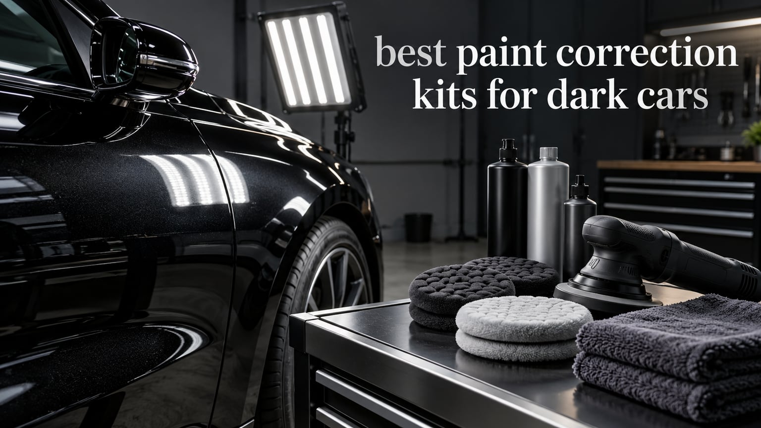 best paint correction kits for dark cars