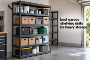 best garage shelving units for heavy storage