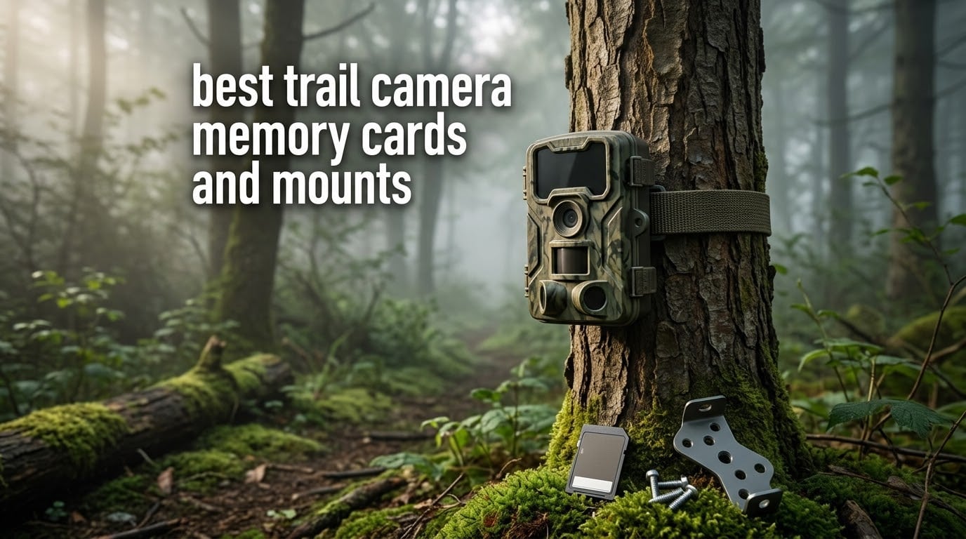 best trail camera memory cards and mounts