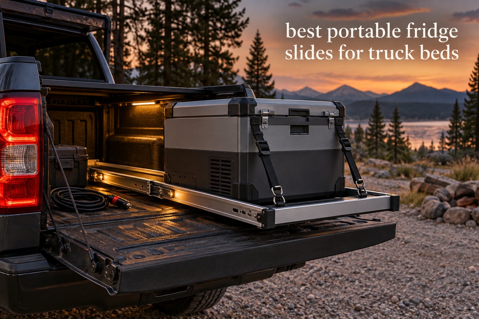 best portable fridge slides for truck beds
