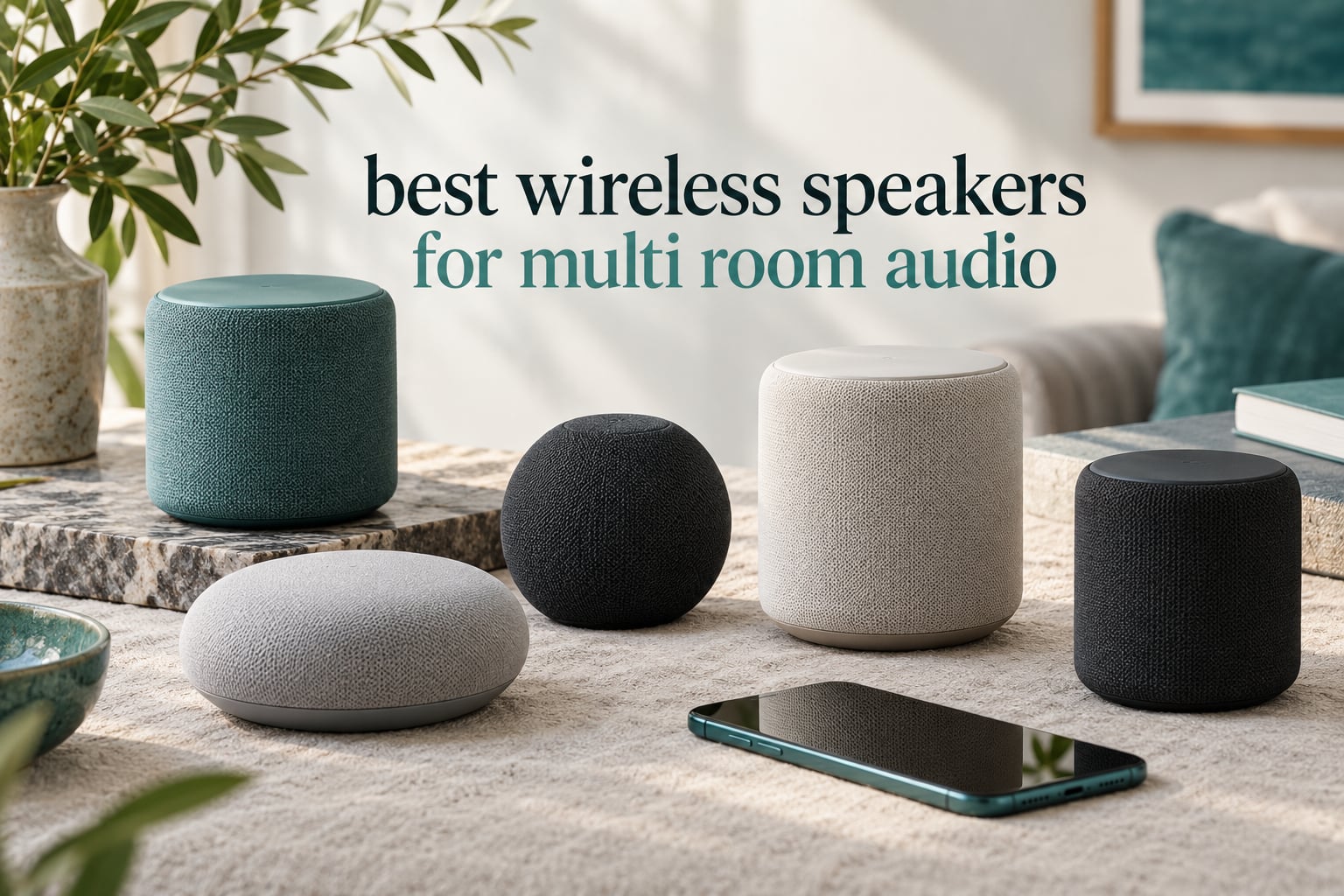 best wireless speakers for multi room audio