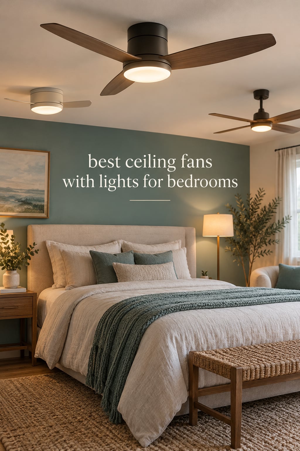 best ceiling fans with lights for bedrooms