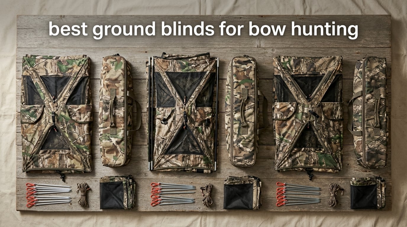 best ground blinds for bow hunting