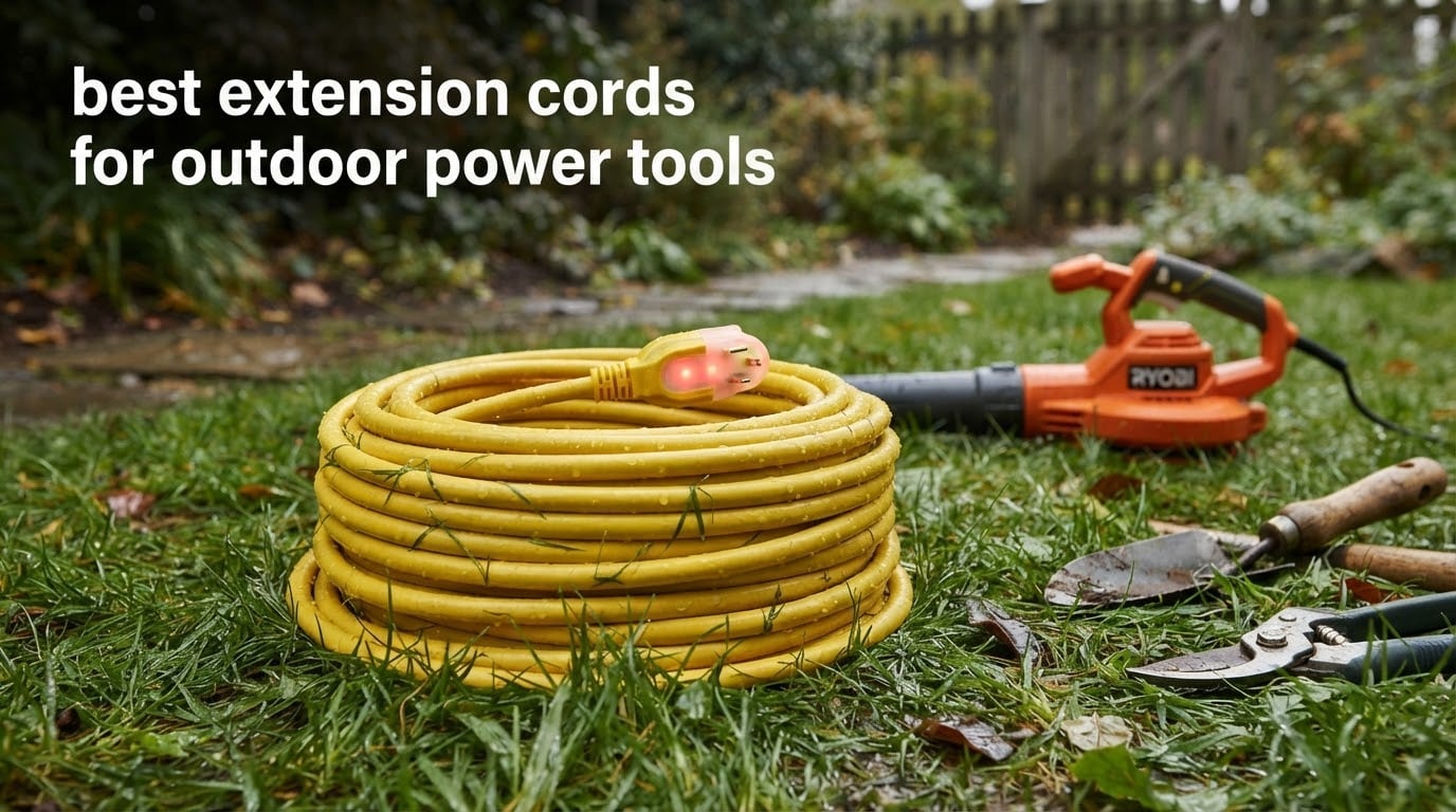 best extension cords for outdoor power tools
