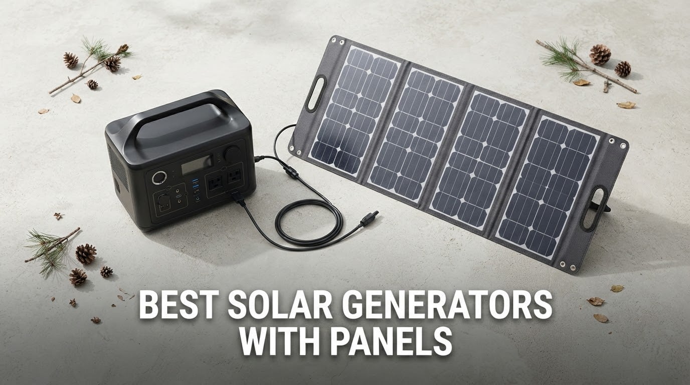 best solar generators with panels